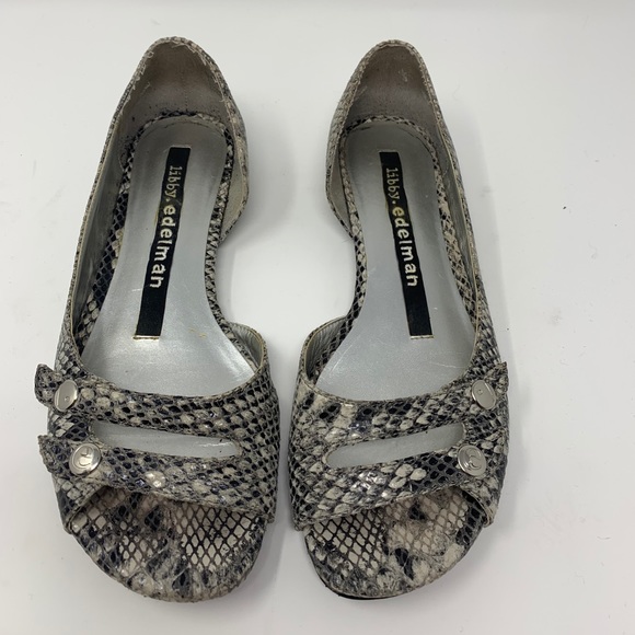 Libby Edelman Python Flat - Picture 3 of 4